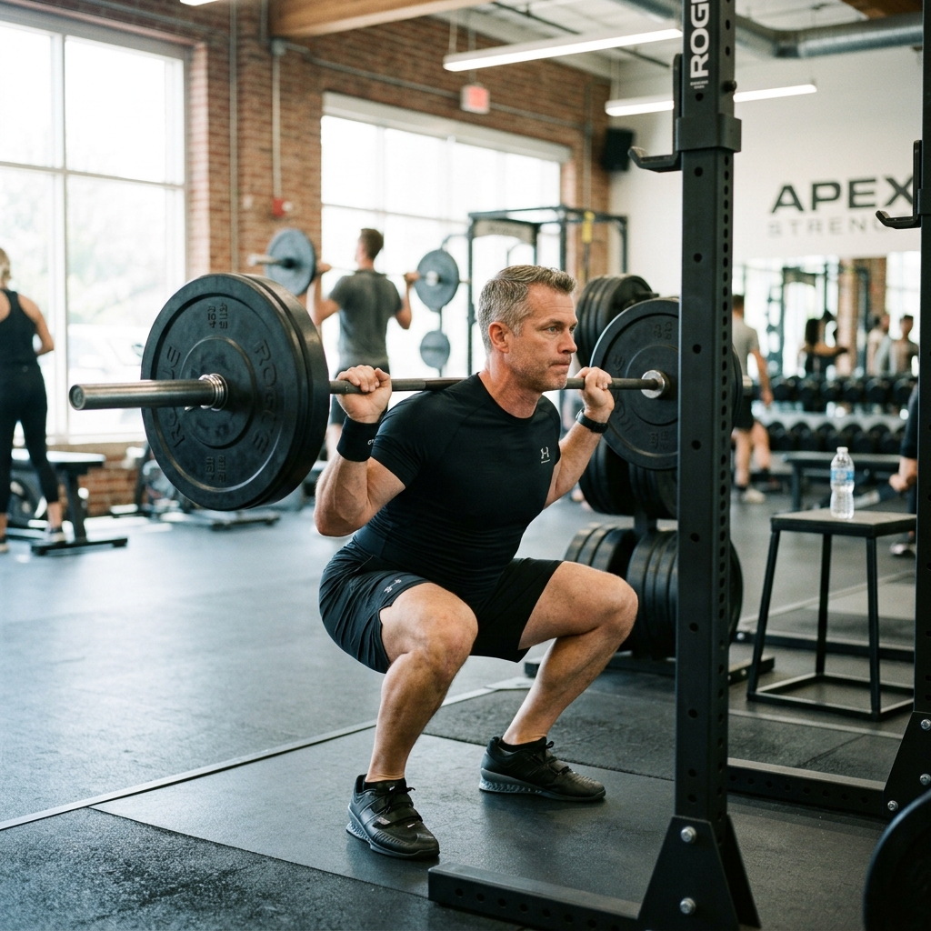 Overcoming fitness plateaus and gaining muscle strength with a focused workout and protein-rich nutrition after 40